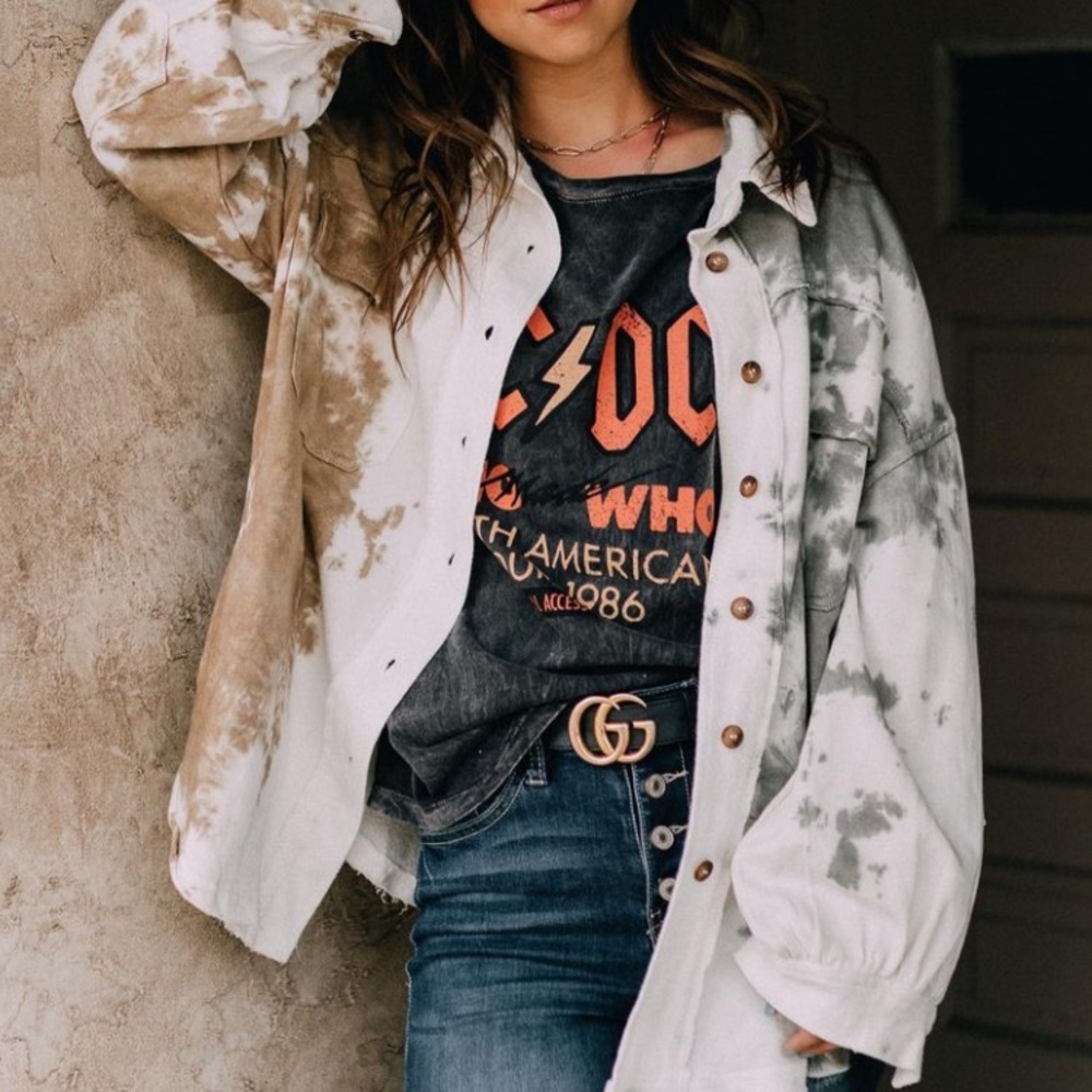 TIE DYE JACKET